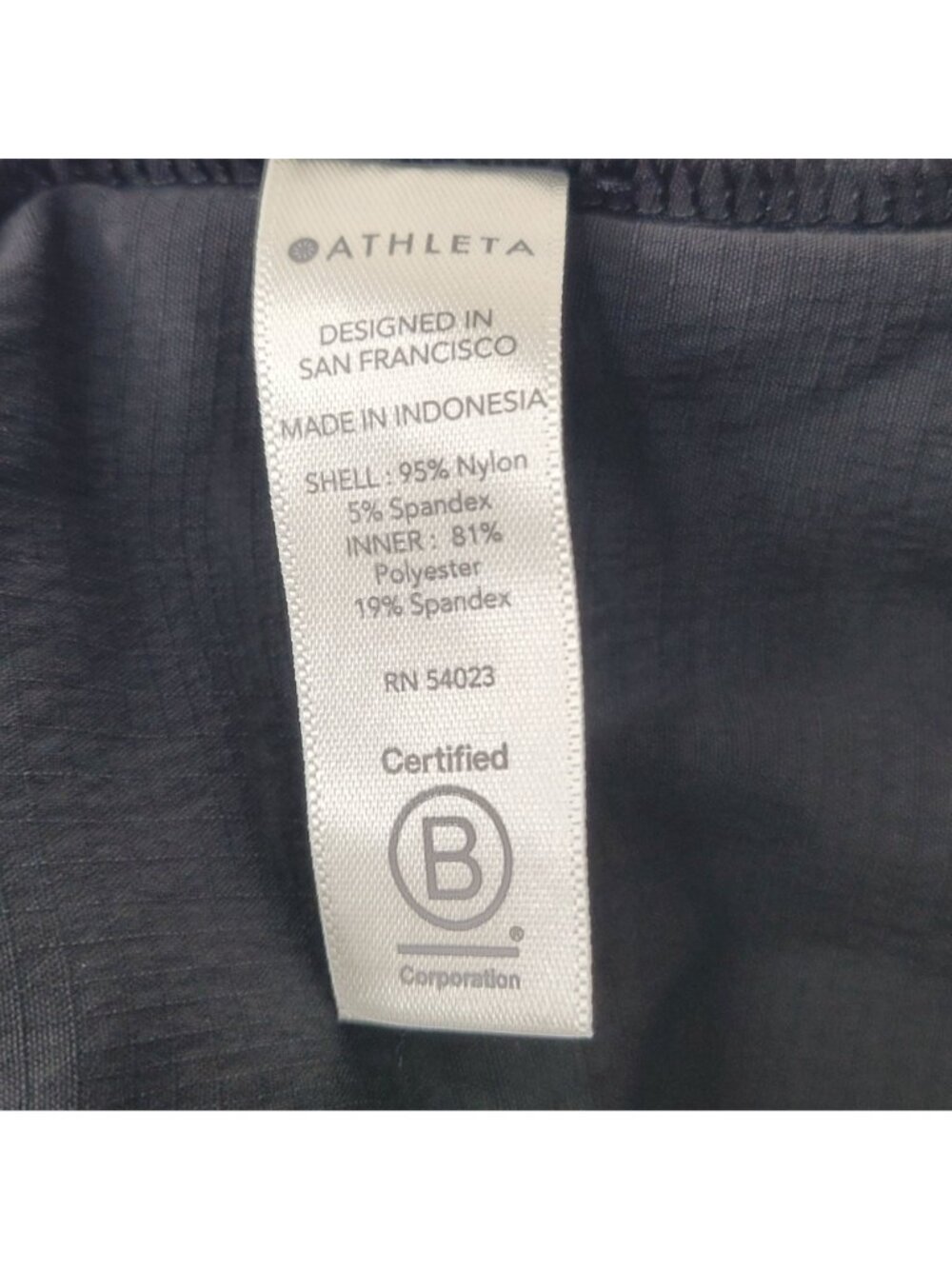 Athleta Women's Black Crest Skort Size 4 - Picture 9 of 10